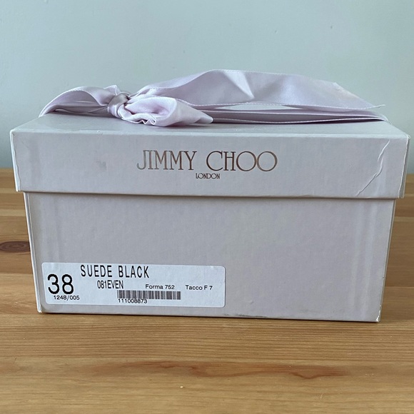 Jimmy Choo | Suede Strappy Sandle Size 8 - Picture 5 of 5